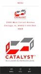 Mobile Screenshot of catalystremodeling.com