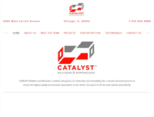 Tablet Screenshot of catalystremodeling.com